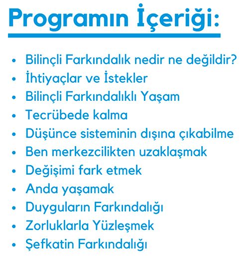 Anı Yakalamak - Bilinçli Farkındalık